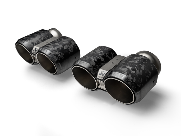 Akrapovic - Forged Carbon Tail Pipe Set (Hexagonal) - BMW G87 M2