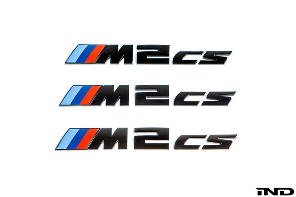 IND F87 M2 CS Painted Trunk Emblem